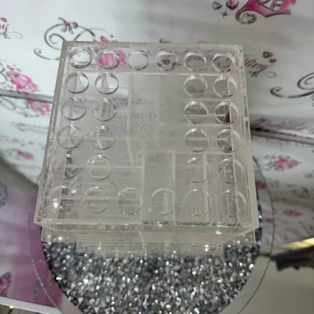 Impressions vanity Makeup Organizer holder lipstick lipgloss Clear Acrylic